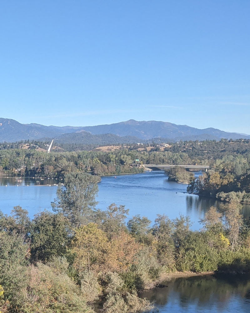 Sacramento River in Redding, CA